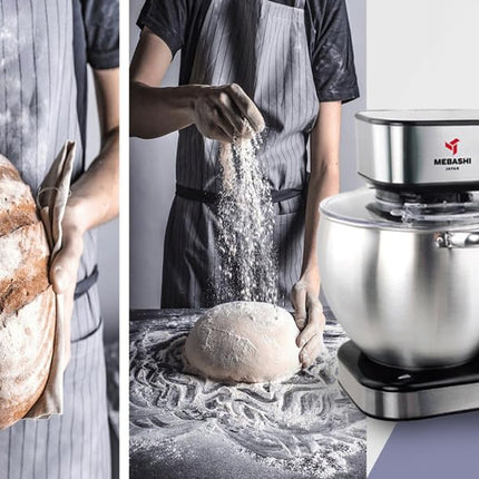 MEBASHI Stand Bowl Mixer, 10L Capacity, Black Steel,(2000W) With LED Indicator (ME-SBM1115)