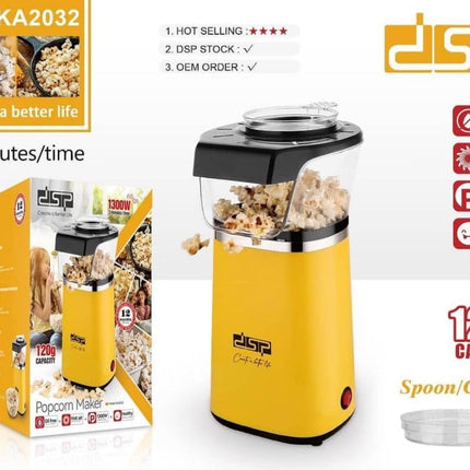Dsp 1300w Popcorn Maker 120g capacity KA2032