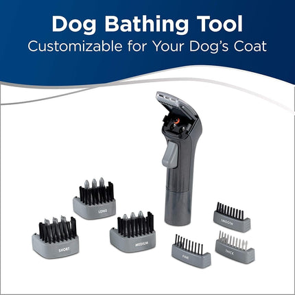 BISSELL BarkBath Dual Use Portable Dog Bath 31149 – Grooming & Deep Cleaning System for Dogs, No-Rinse Bathing Solution | 2-Year BISSELL Warranty