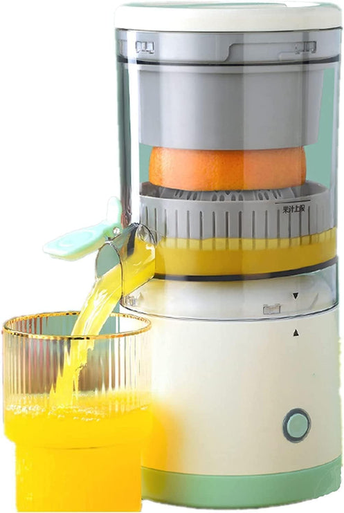 Generic Hands Free Electric Citrus Juicer, 1-Button Juicer Machine, Orange Lime Grapefruit Lemon Squeezer, Easy To Clean Orange Juicer Squeezer BPA-Free Electric Juicer 45W MDC1