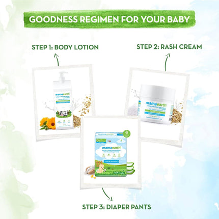 MAMAEARTH Plant-Based Diaper Pants, New-Born, 3-5 kg, Piece of 40