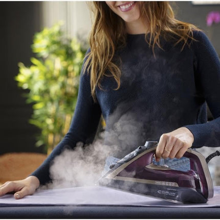 Tefal Steam Iron FV6870 Smart Protect Plus | 2800W | Automatic Shut-Off | Vertical Steam | Outstanding Gliding Properties