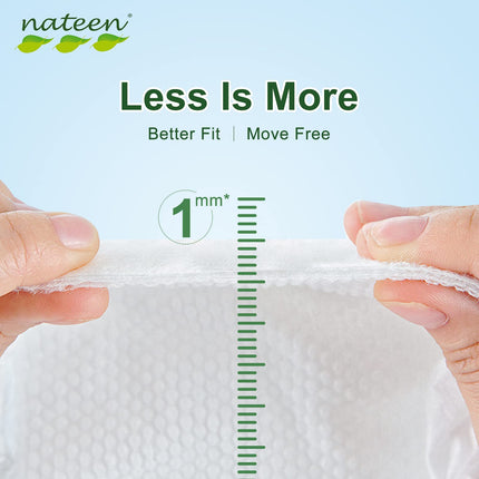 Nateen Premium Care Diaper,Size 5 (12-25kg),X-Large,56 Count Diapers,Super Absorbency,Natural Breathable Baby Diapers.