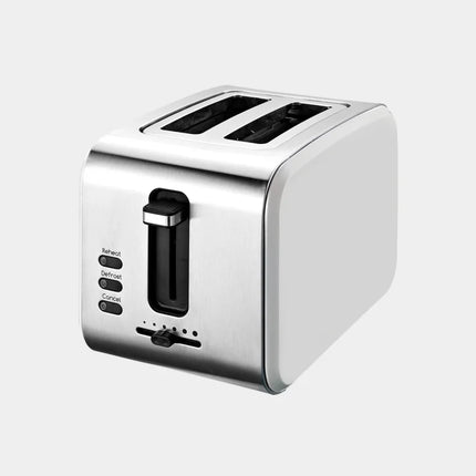 محمصة خبز كهربائية أوتوماتيكية لشريحتين، الأكثر مبيعًا، مزودة بوظيفة إذابة الثلج، محمصة خبز منبثقة، بيع بالجملة، 900 واط