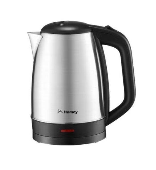 Homey Electric Kettle Hot Water Kettle 1.7L Stainless Steel Electric Tea Kettle 1800W