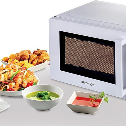KENWOOD 20L Microwave Oven with 5 Power Levels, Defrost Function, 35 Minutes Timer 700W MWM20.000WH White