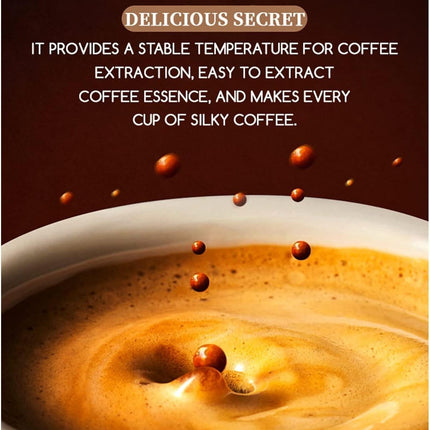 DSP KA3065 Espresso Coffee Makerwith Thermal Fast Heating System & Milk Frother Steam