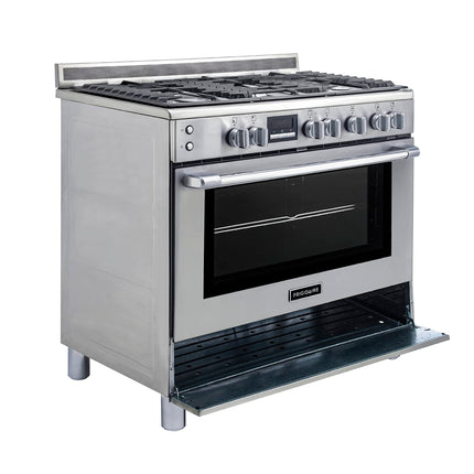 Frigidaire 90 CM STAINLESS STEEL GAS COOKER FNGN90JGBS,