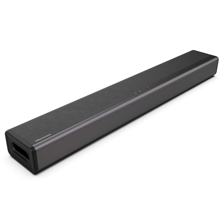 Hisense HS214 2.1ch Sound Bar with Built-in Subwoofer 108W All-in-one Compact Design Bluetooth Powered by Dolby Audio Roku TV Ready HDMI