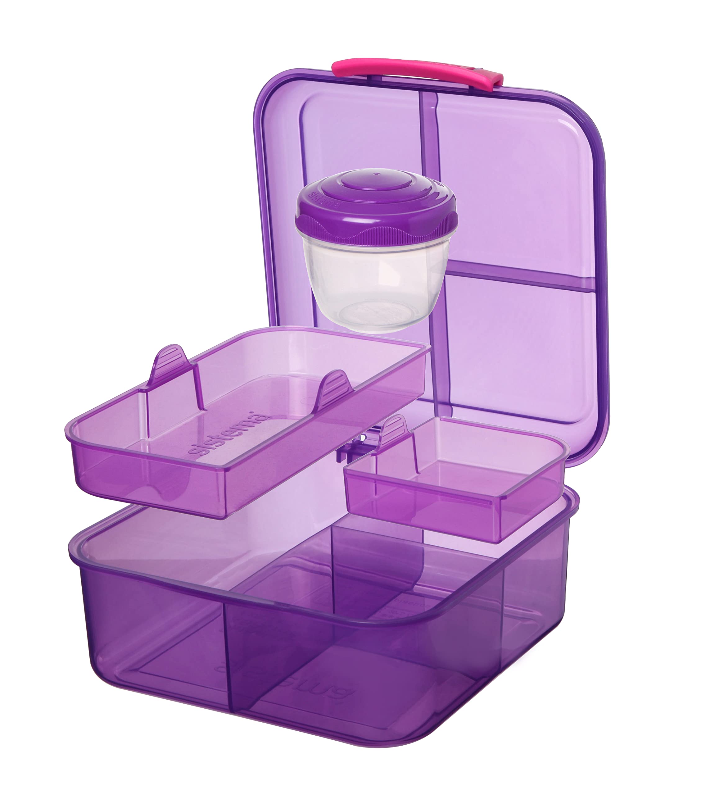 Sistema Lunch Collection Bento Box Color Small Multicolored 41685