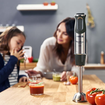 Moulinex Quickchef Hand Blender, 800 ml, 1000 Watt - Stainless / Black - DD65J810