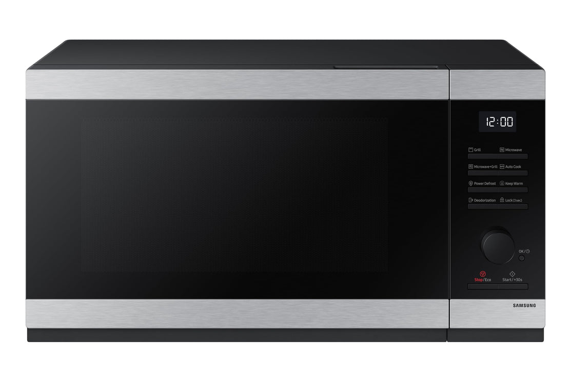 Samsung Microwave 40L Dial Grill MWO With Seamless & Recessed Handle Design and Sheath Heater, MG40DG5524ATSG