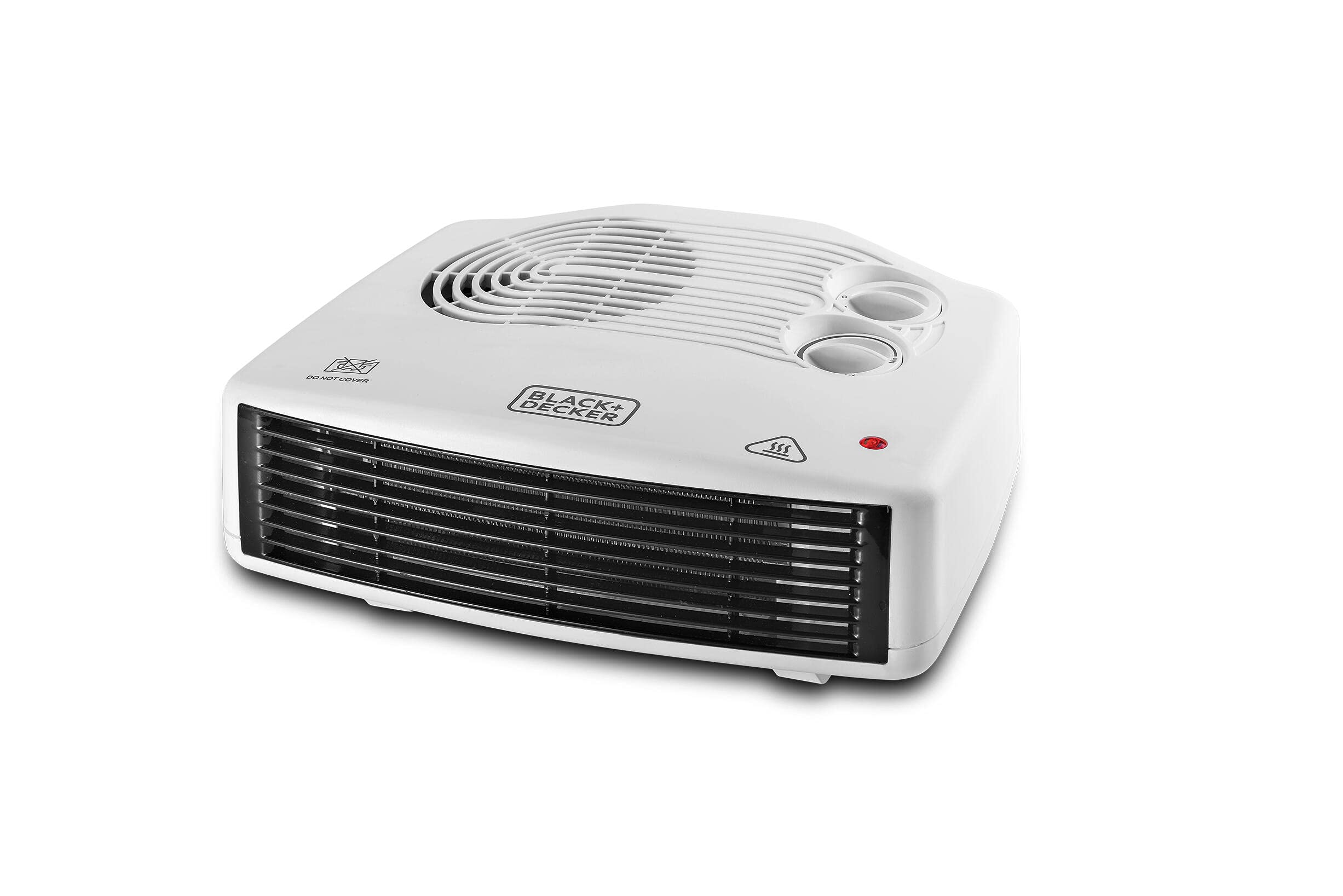 BLACK+DECKER 2400W Horizontal Fan Heater With Thermostatic and Dual Thermal Control Cooling