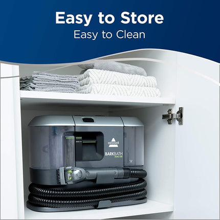 BISSELL BarkBath Dual Use Portable Dog Bath 31149 – Grooming & Deep Cleaning System for Dogs, No-Rinse Bathing Solution | 2-Year BISSELL Warranty