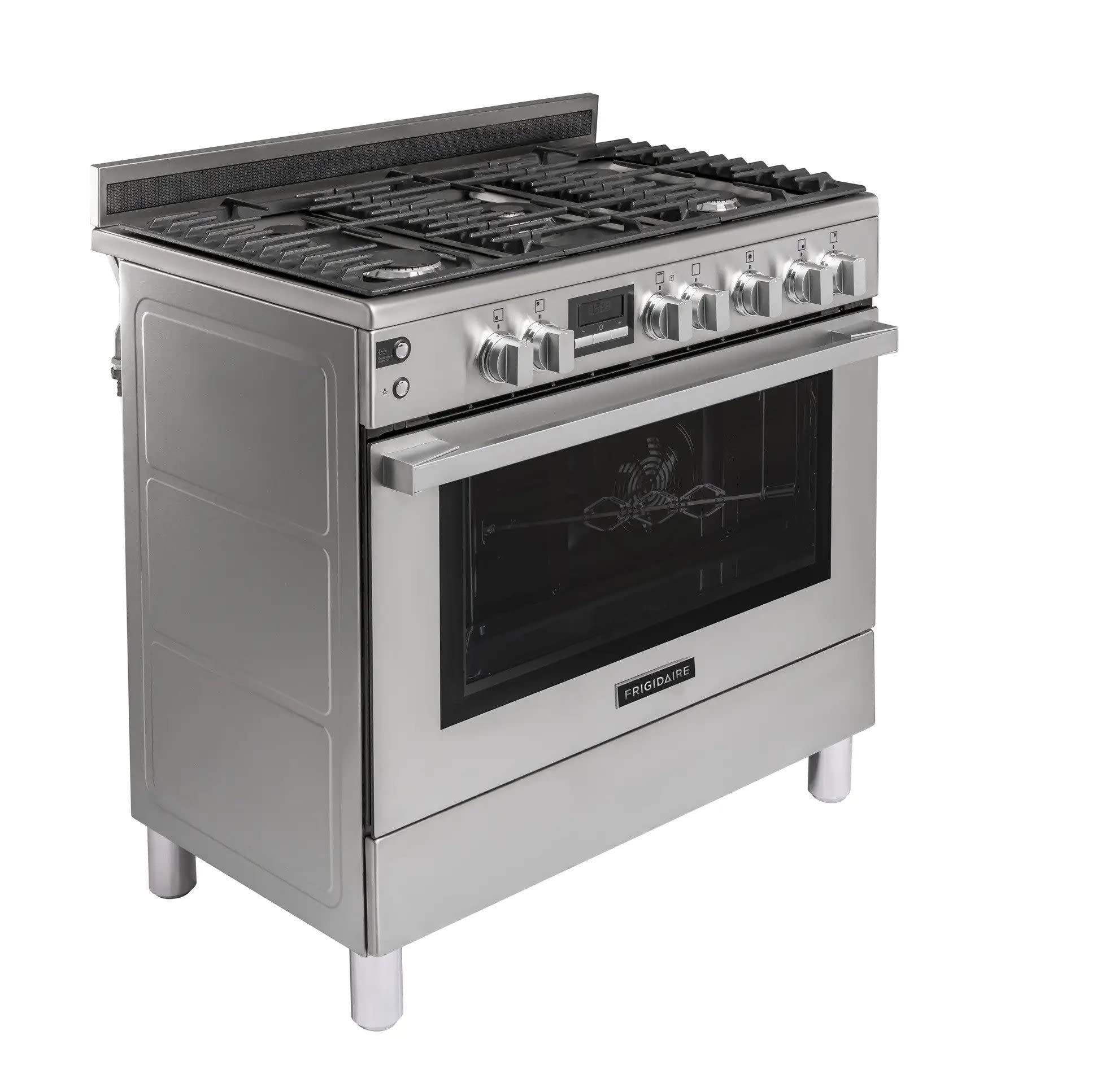 Frigidaire 90 CM STAINLESS STEEL GAS COOKER FNGN90JGBS,