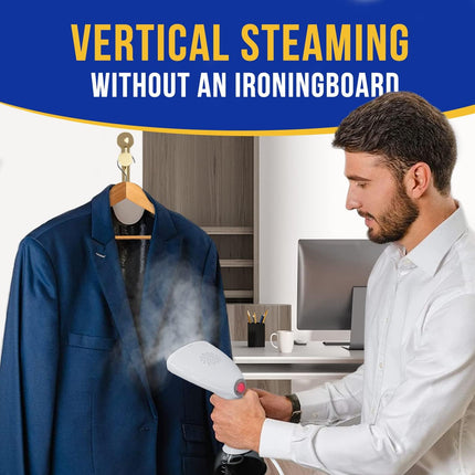 Rolipo Steam iron, Garment Steamer Clothes for Home, Office, Travel, Upgraded 400ML Large Capacity Water Tank, Wrinkle Remover with iron steamer