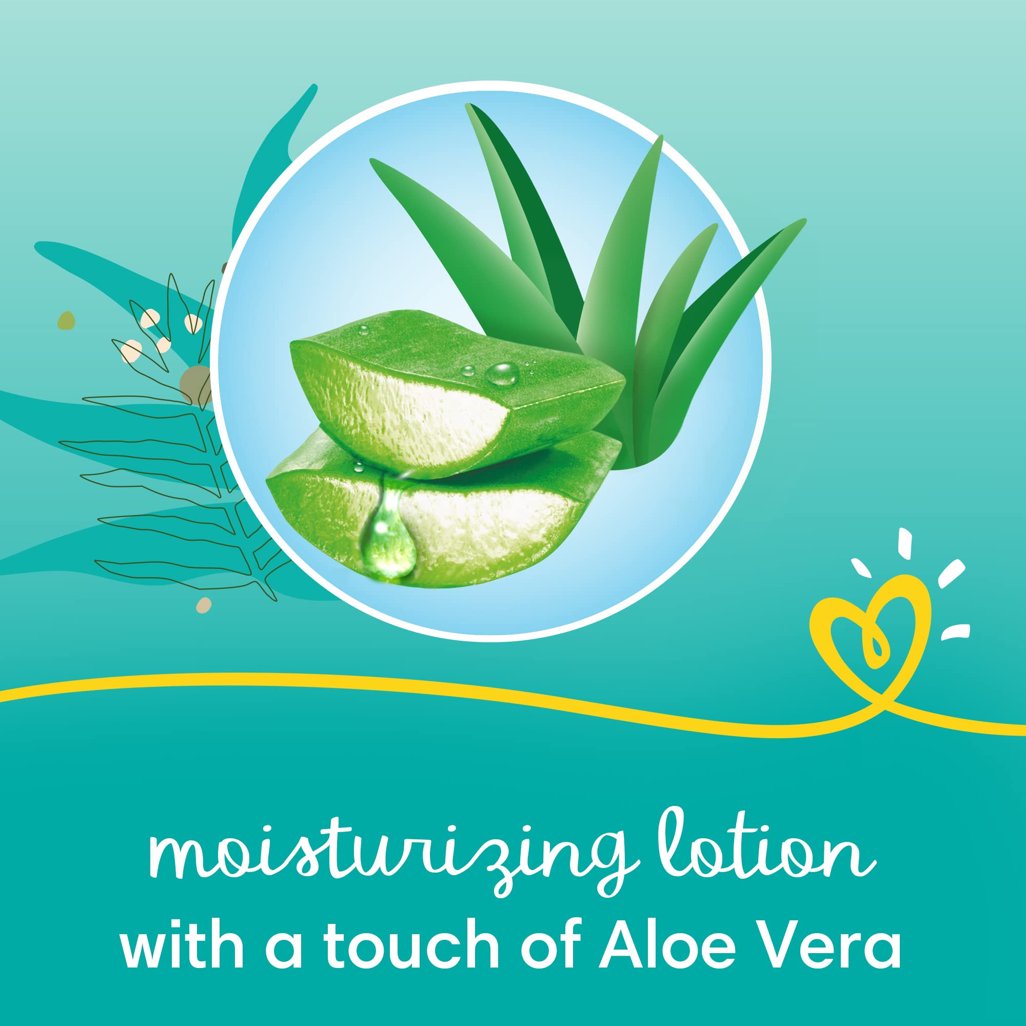 Pampers Baby-Dry Diapers with Aloe Vera Lotion and Leakage Protection, Size 4, 9-14 kg, 96 Diapers ( 16 Diapers × 6 ) حفاضات بامبرز اكتيف بيبي دراي، حجم 4، ميجا باك - 7-14 كغم، 96 قطعة