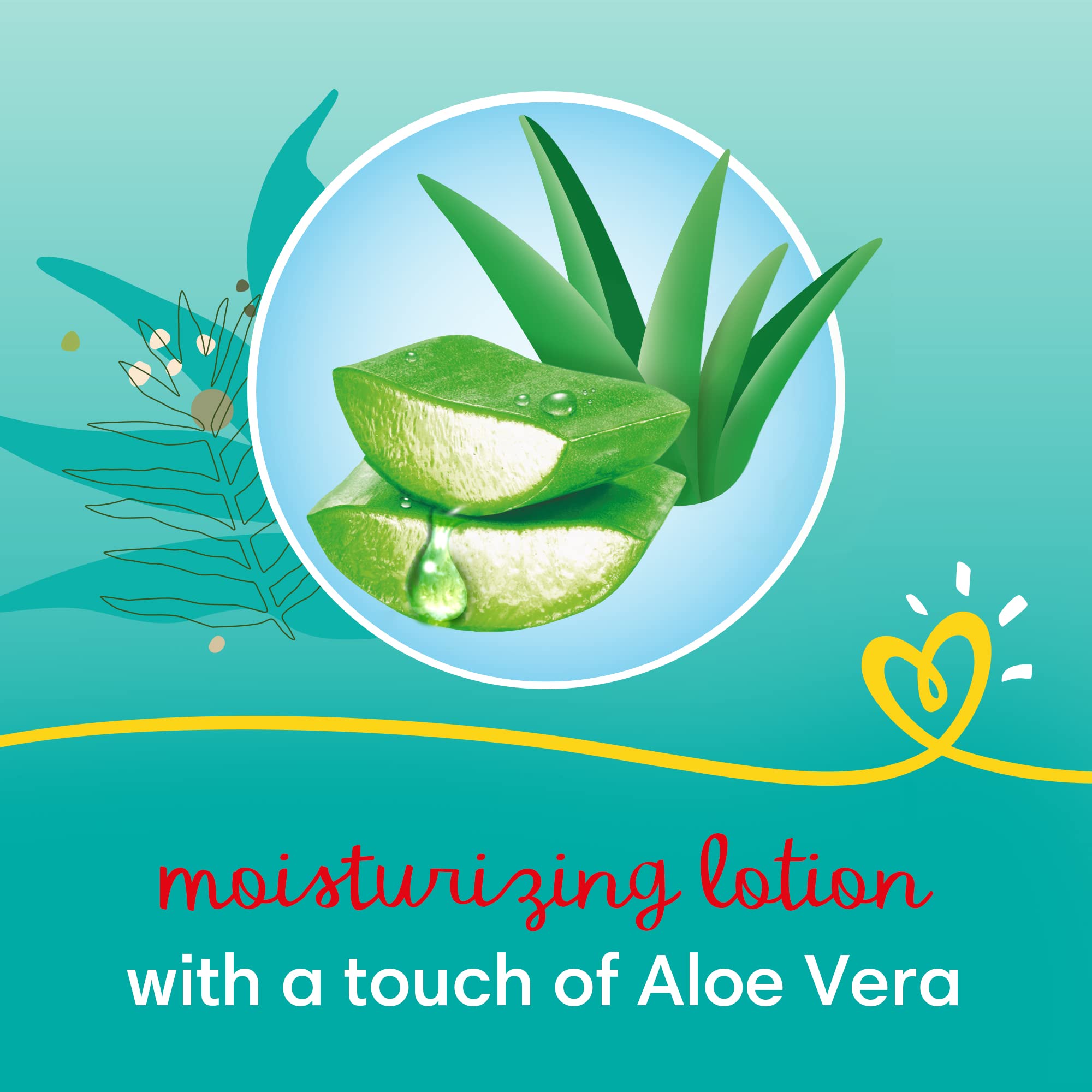 Pampers Baby-Dry Pants with Aloe Vera Lotion, Stretchy Sides, and Leakage Protection, Size 3, 6-11 kg, Mega Pack, 76 Pants  حفاضات بامبرز بانتي، مقاس 3، ميدي، 6-11 كغم، عبوة كبيرة، 76 حفاض