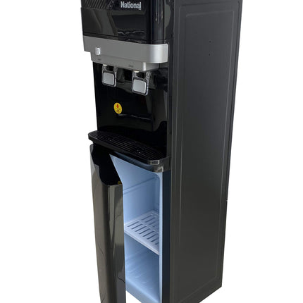 National Pro Water Dispenser With Cabinet Storage VN558 - black