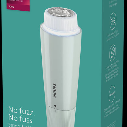 Philips Beauty Philips Series 5000 Facial Hair Removal for Women, BRR474/00, 1 Count (Pack of 1)