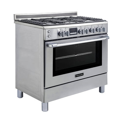 Frigidaire 90 CM STAINLESS STEEL GAS COOKER FNGN90JGBS,