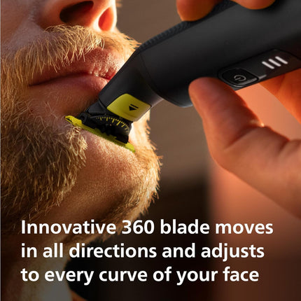 Philips OneBlade Pro 360 Face & Body, Li-Ion, 14-length settings, QP6551/15