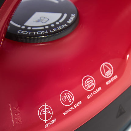 Admiral 2400W Steam Iron With Ceramic Soleplate, Auto Shut -Off Function, 320ML Water Tank