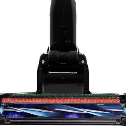 HITACHI Drum Vacuum Cleaner 2200 Watts, 21L Tank Dust Capacity, Aero Power Brush to Clean Efficiently, Metal Pipe, Dusting Brush & Crevice Nozzle, Washable Filter, Best for Home & Office, CV965NBLGCM