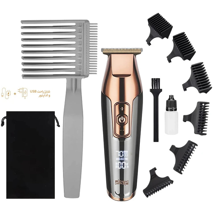 DSP hair and facial hair trimmer model 90286A