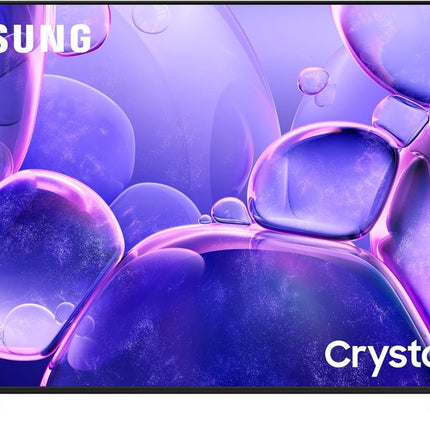 تلفزيون سامسونج كريستال فائق الوضوح 55 بوصة، موديل U8000F، بدقة 4K، معالج كريستال 4K، تصميم ميتال ستريم، نظام أمان سامسونج نوكس، محتوى مجاني غير محدود، تلفزيون ذكي، UA55U8000FUXZN