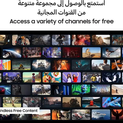 Samsung 65 Inch Crystal UHD TV, U8000F, 4K, Crystal Processor 4K, MetalStream Design, Samsung Knox Security, Endless Free Content, Smart TV, UA65U8000FU