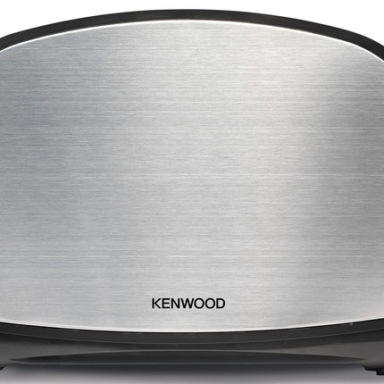 KENWOOD Toaster 2 Slice Bread Toaster with Adjustable Browning Control, Removable Crumb Tray for Easier Cleaning, Automatic Pop Up, Defrost, Warm & Cancel Function TCM01.A0BK Black/Silver