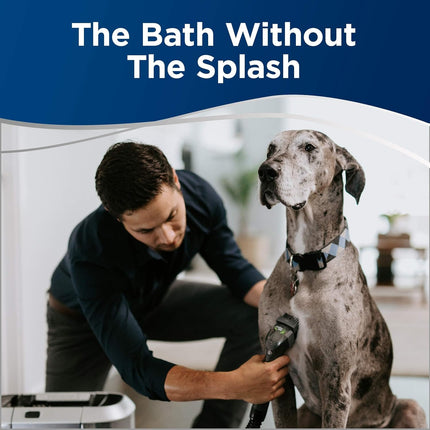 BISSELL BarkBath Dual Use Portable Dog Bath 31149 – Grooming & Deep Cleaning System for Dogs, No-Rinse Bathing Solution | 2-Year BISSELL Warranty