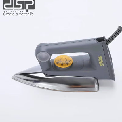 DSP Dry Iron 1200W – Lightweight & Easy to Use – Fast Heat-Up, Non-Stick Soleplate – Ideal for Daily Use on All Fabric Types – Model KD1177