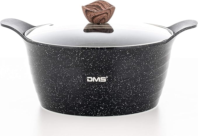 DMS.Cookware Set 13-15 Pieces ,Granite