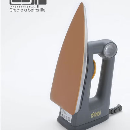 DSP Dry Iron 1200W – Lightweight & Easy to Use – Fast Heat-Up, Non-Stick Soleplate – Ideal for Daily Use on All Fabric Types – Model KD1177