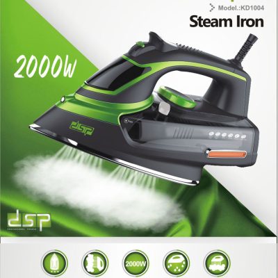 DSP, 2000W Ceramic Soleplate Steam Iron KD1004