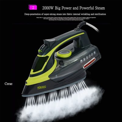 DSP, 2000W Ceramic Soleplate Steam Iron KD1004