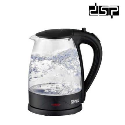 غلاية كهربائية منزلية DSP سعة 1.8 لتر L KK1129 شفاف / 2000 واط
