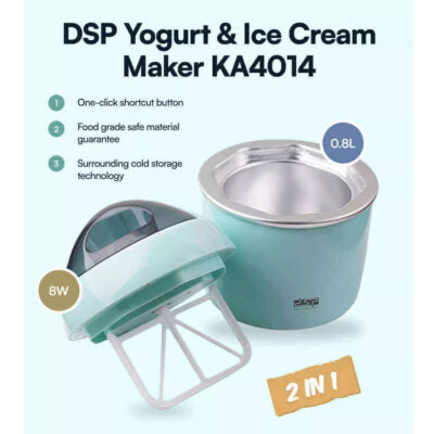 DSP 2 in 1 KA4014, Ice Cream and yogurt maker