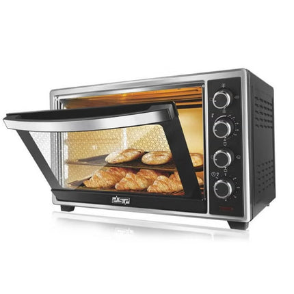 DSP 2000W 48L High Power Adjustable Temperature Timer Electric Toaster Oven With 1000+600W 2 Stove Heads KT48B