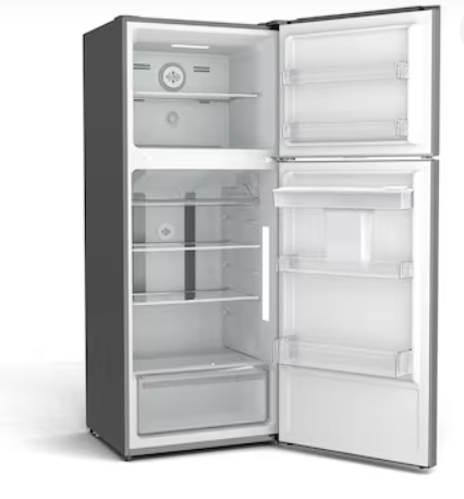 Lloyd Refrigerator 420L Inverter Compressor, Top Mounted No Frost Fridge, GOFF444HWST1HC, Inox