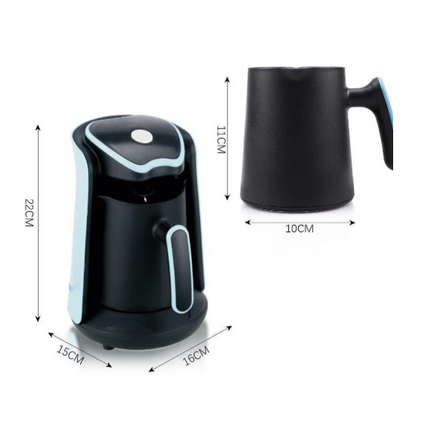 RAF Electric Turkish Coffee Pot Machine Maker 500ml / 600W