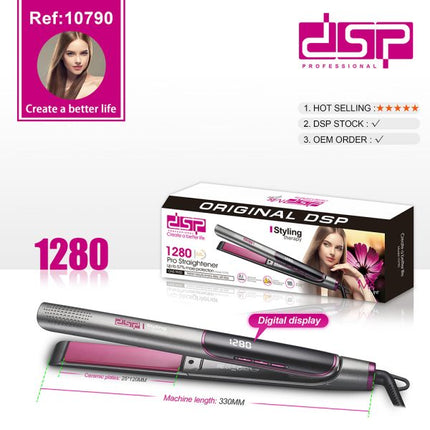 DSP 10790، مكواة فرد الشعر الاحترافية مع شاشة LED