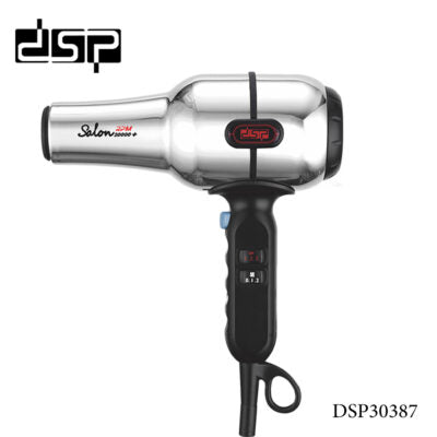 DSP 30387, 2000W Hair Dryer With Keratin-Infused Grille & Ionic Function 20000RPM