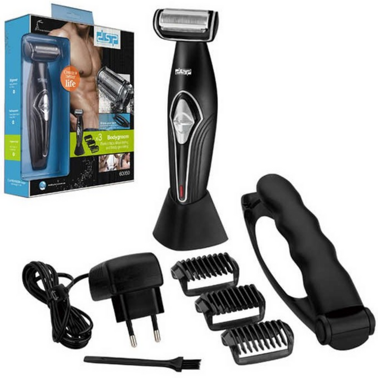 DSP Waterproof Bodygroom Hair Shaver With Extendable Handle 60050 working time 60 minutes