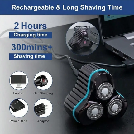 DSP Waterproof Rechargeable Hair Shaver 60382