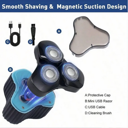 DSP Waterproof Rechargeable Hair Shaver 60382