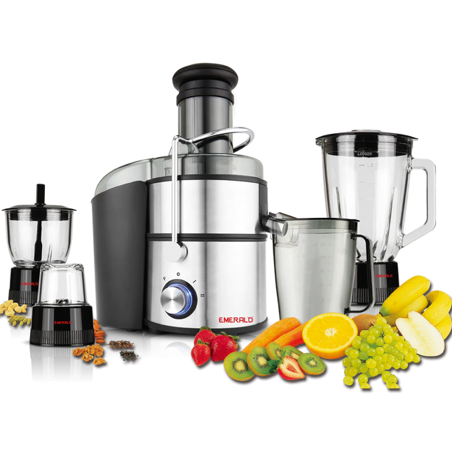 Emerald EK712MJQ Juicer, Blender & Grinder (4in1) /1000W