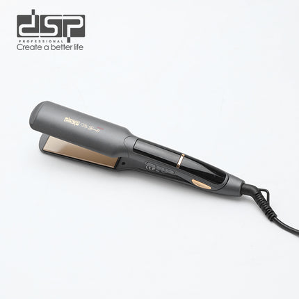 مكواة فرد الشعر الاحترافية DSP - ألواح مطلية بالسيراميك، 5 إعدادات لدرجة الحرارة، تسخين لمدة 30 ثانية، سلك دوار 360 درجة